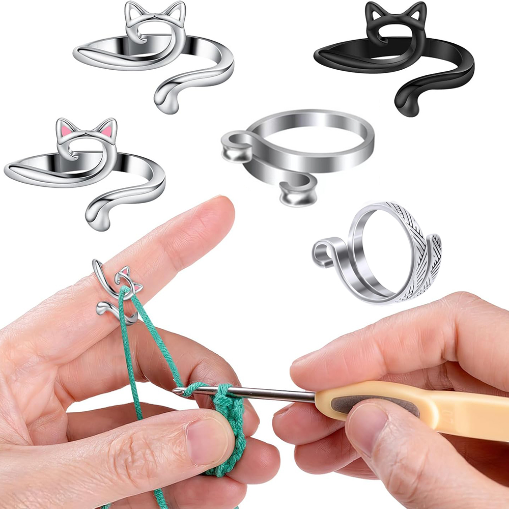 Stitch Marker Ring - 2 adet Ayarlanabilir Örgü Tığ Döngü