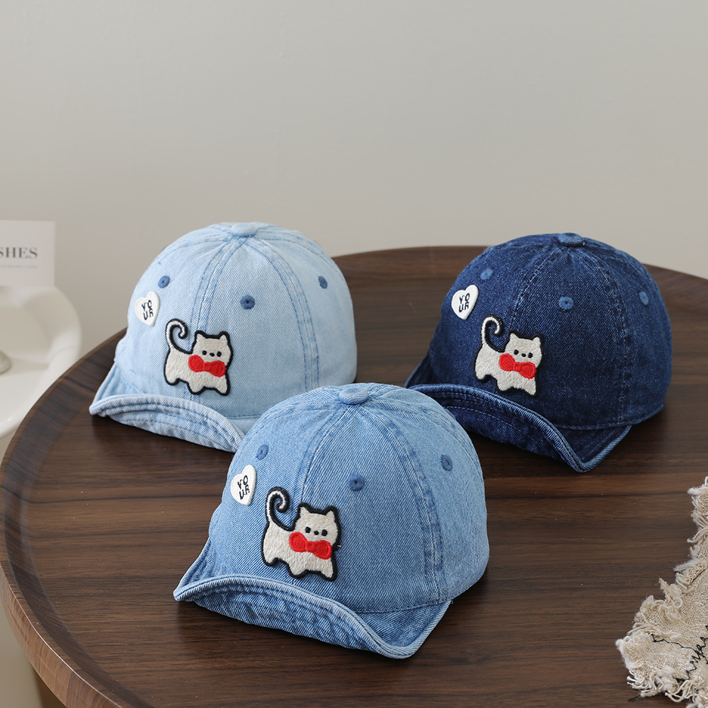 Embroidery Garments - Çocuklar için yıkanabilir kot kumaştan yumuşak