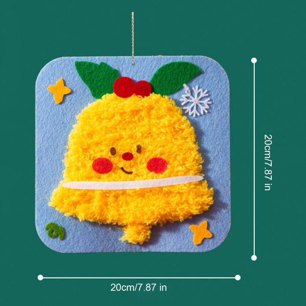 Embroidery Xmas Stocking - 20 cm DIY Noel Nakış Kiti