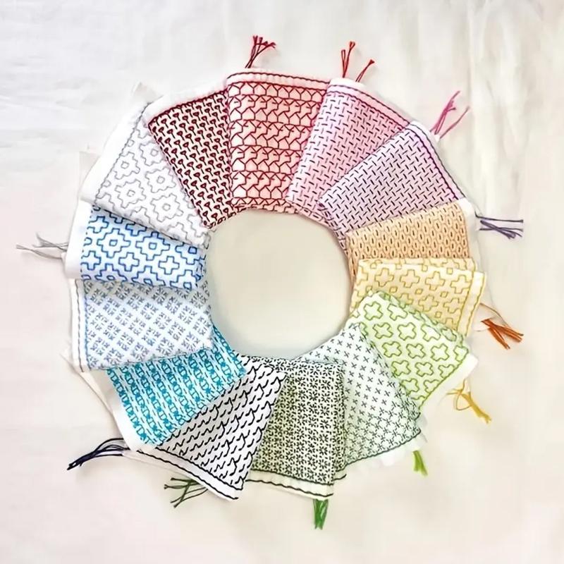 Embroidery Thread - 9/32 adet iplik ve iğneler denim
