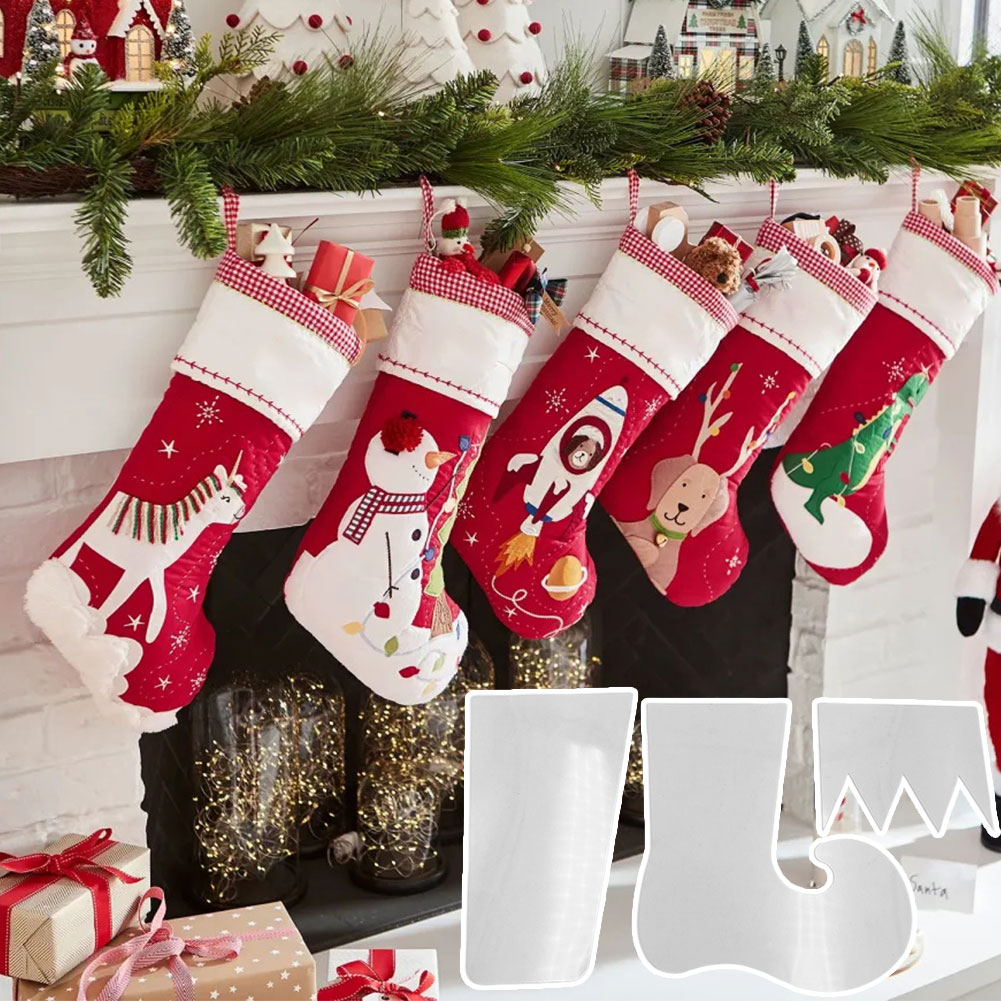 Ev İçin Plastik Kapitone Şablo - Embroidery Xmas Stocking incelemesi ve fiyatı
