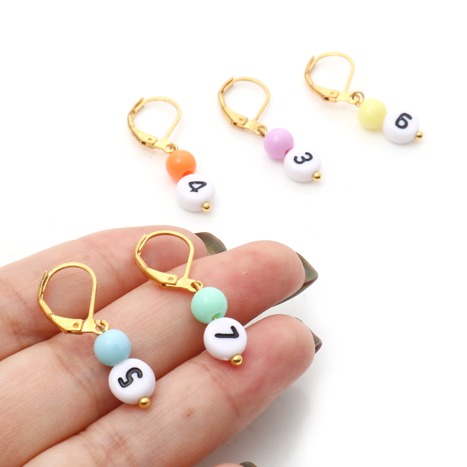 1 takım (10 adet/takım) bakır  - Stitch Marker Ring incelemesi ve fiyatı