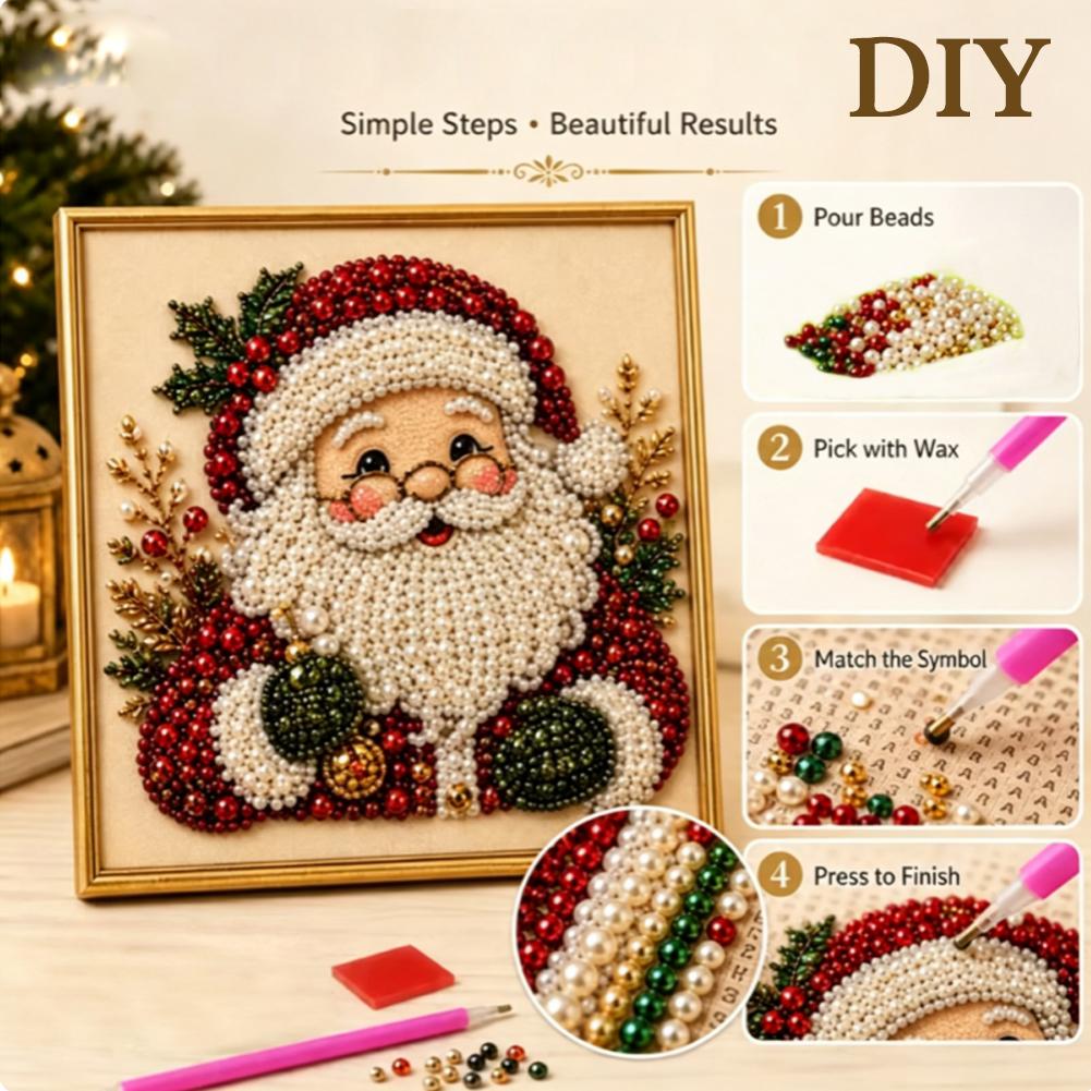 Noel Baba İnci Sanatı DIY Kiti - Embroidery Frame incelemesi ve fiyatı