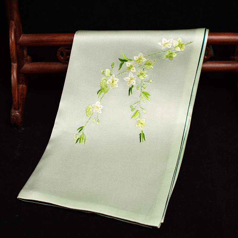 Saf İpek Suzhou Nakışlı Eşarp, - Embroidery Gift incelemesi ve fiyatı