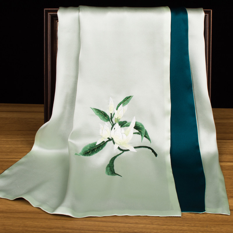 Saf İpek Suzhou Nakışlı Eşarp, - Embroidery Gift incelemesi ve fiyatı