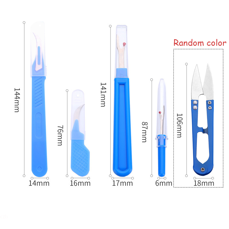 5 Adet Mavi Dikiş Açıcı Seti,  - Embroidery Thread incelemesi ve fiyatı