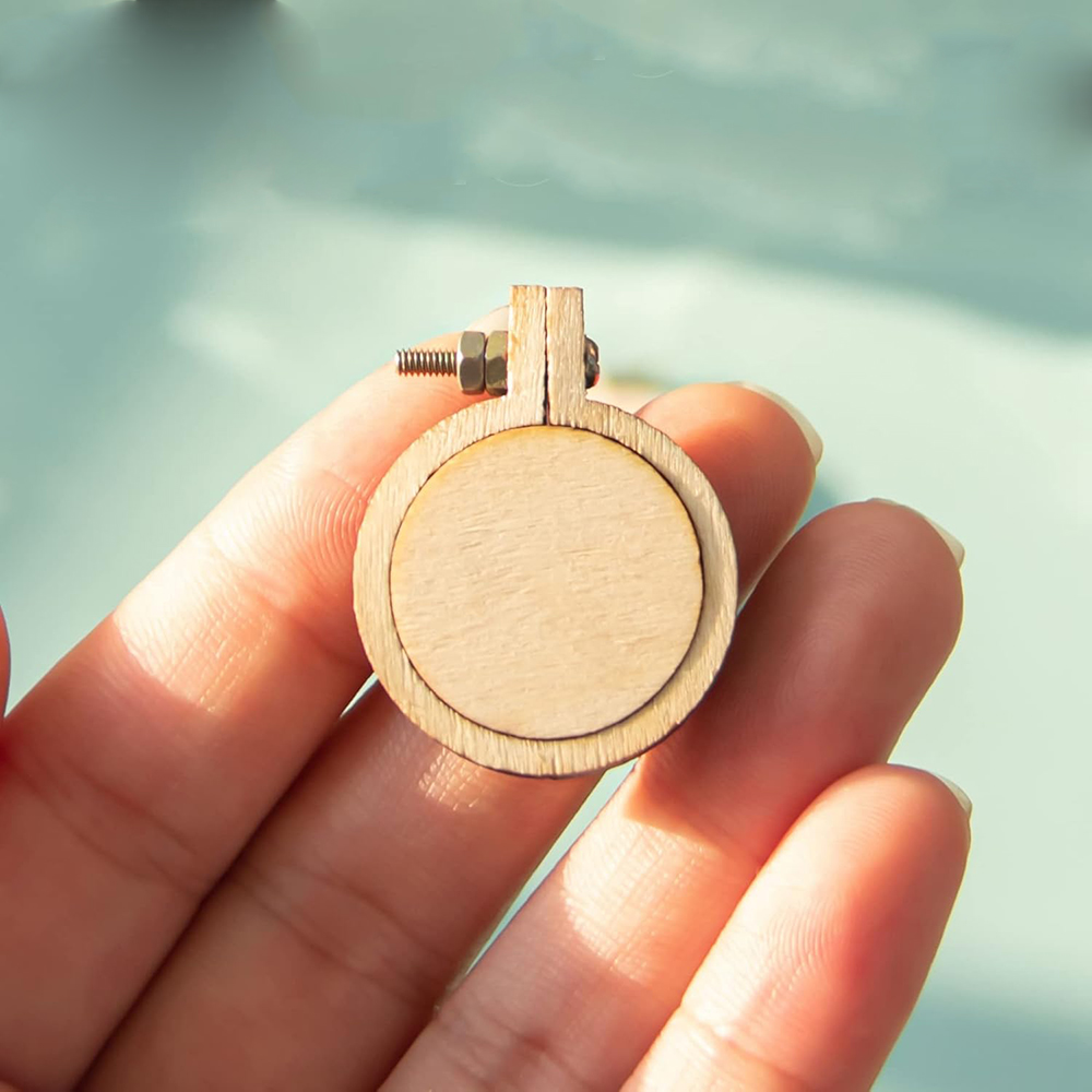 10 adet/takım Ahşap Mini Nakış - Stitch Marker Ring incelemesi ve fiyatı