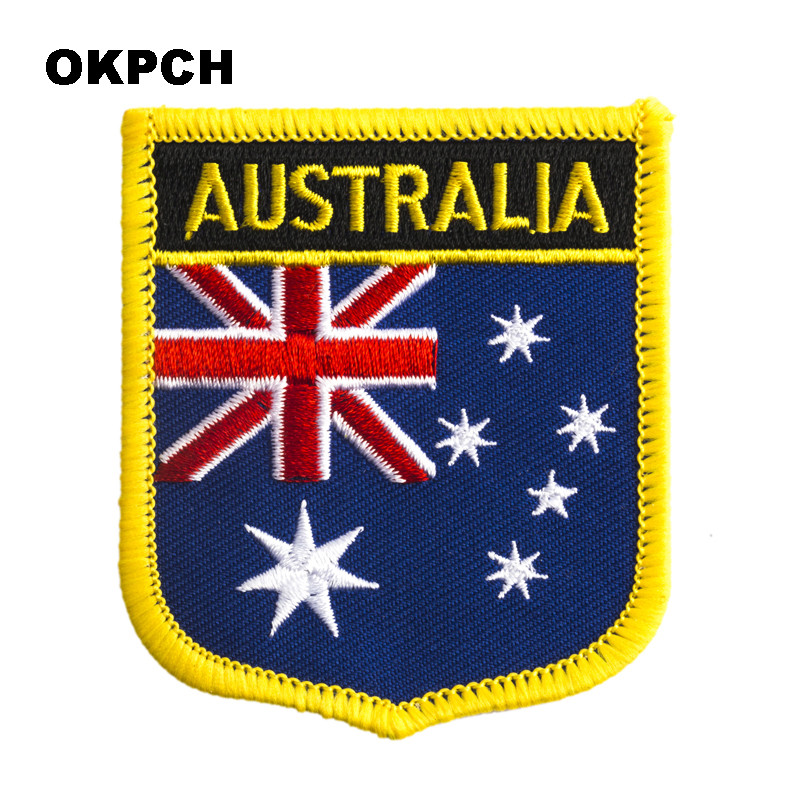 Avustralya Bayrağı Kalkan Şekl - Embroidery In Australia incelemesi ve fiyatı