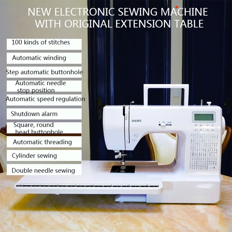 1 adet ev tipi elektrikli lcd  - Embroidery Chain Stitch incelemesi ve fiyatı