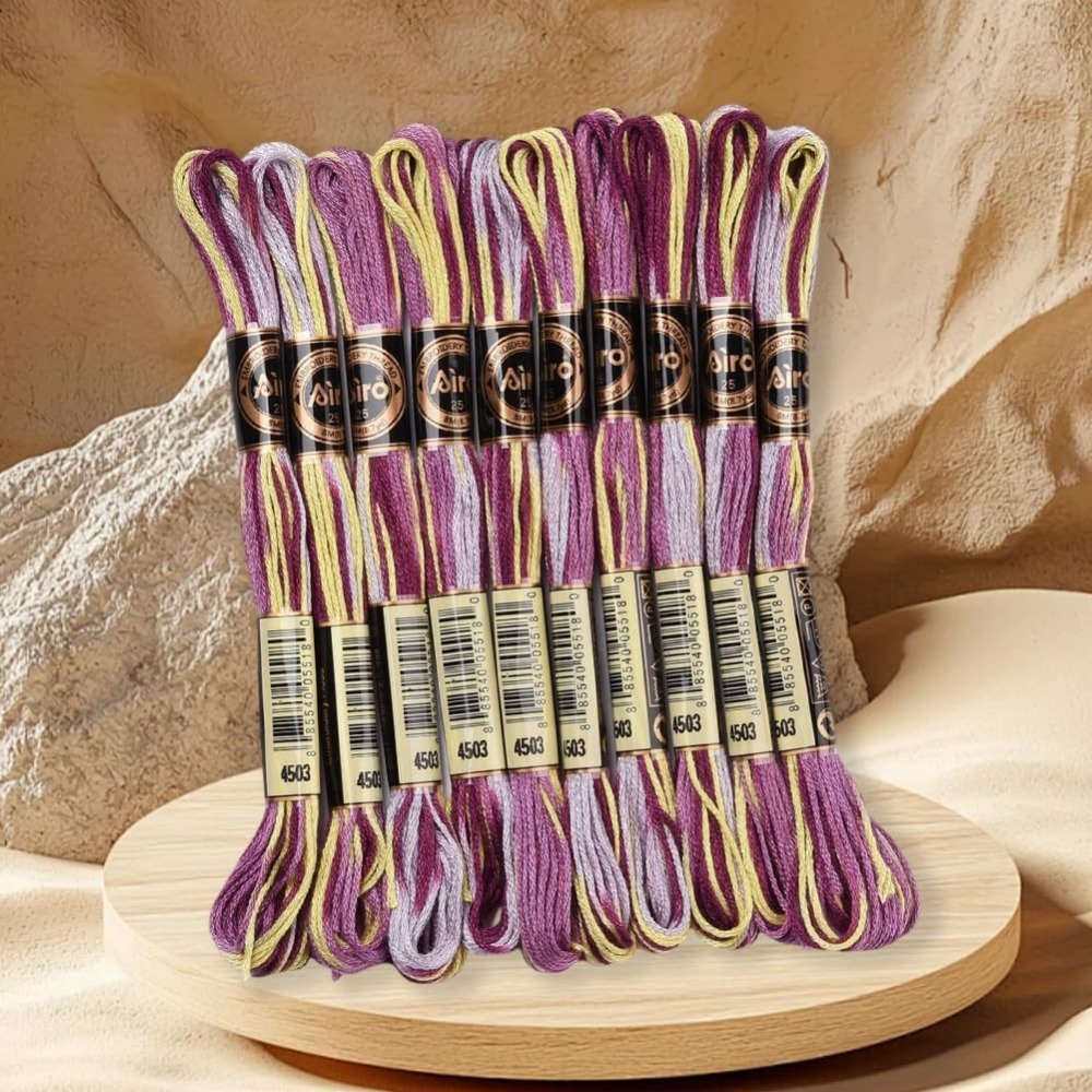 6 Iplikçik Mor Alacalı Nakış I - Embroidery Gift incelemesi ve fiyatı