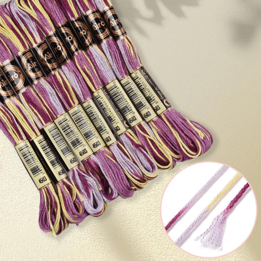 6 Iplikçik Mor Alacalı Nakış I - Embroidery Gift incelemesi ve fiyatı