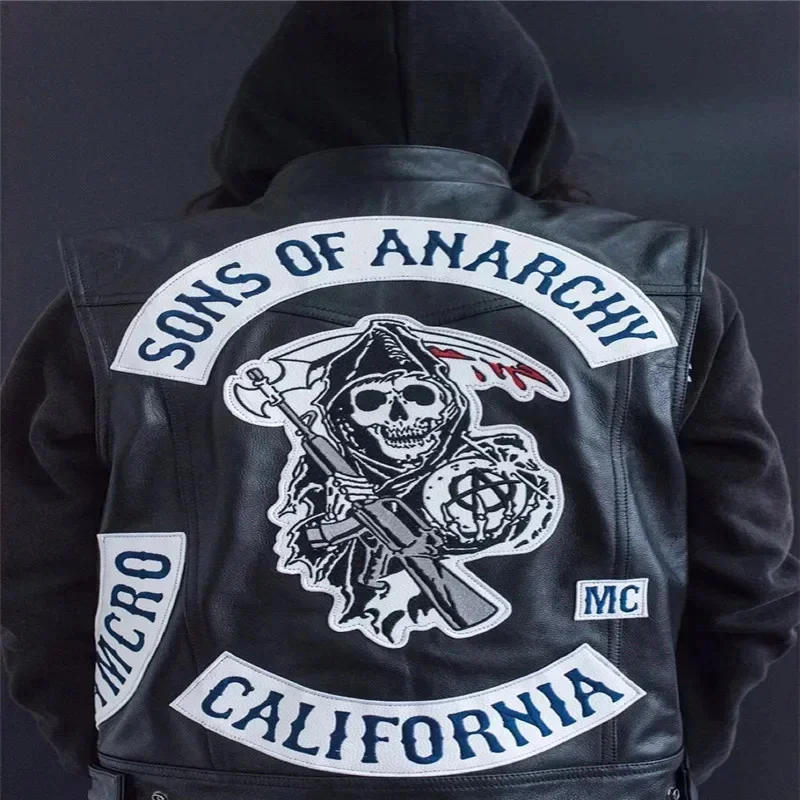 ABC123Leather Erkekler Motosik - Embroidery Garments incelemesi ve fiyatı