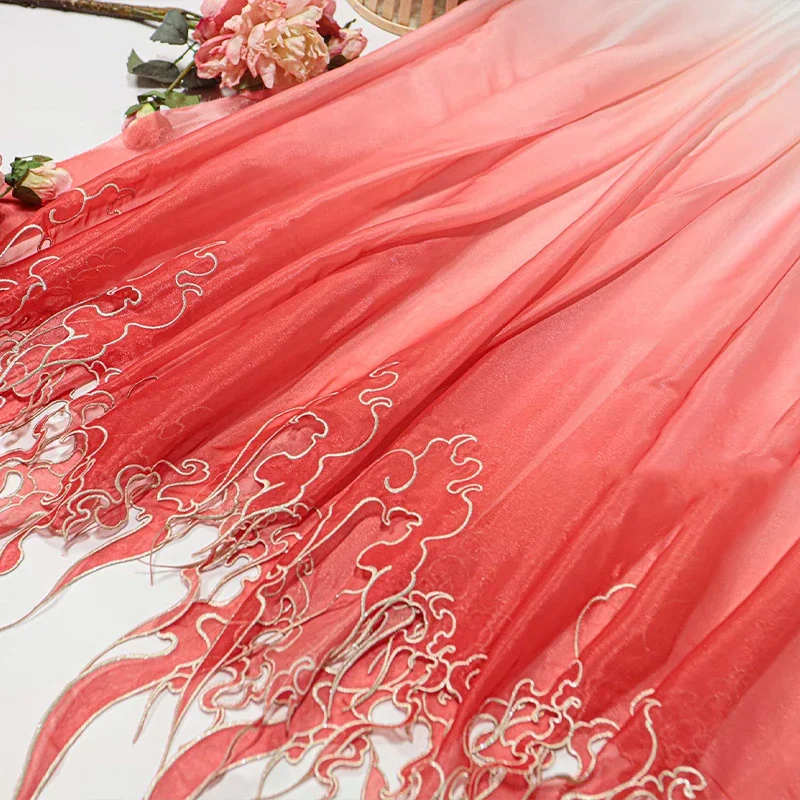 Çin Tarzı Nakış Lotus Yaprağı  - Embroidery Fabric incelemesi ve fiyatı