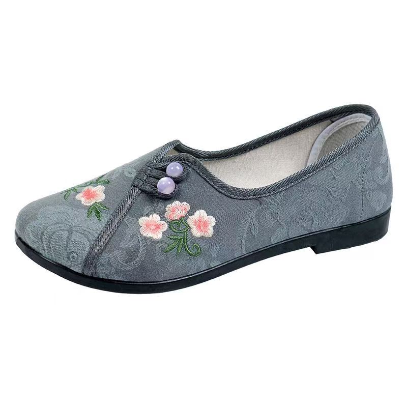 Çin Tarzı Kadın Düz Taban İşle - Embroidery Fabric incelemesi ve fiyatı