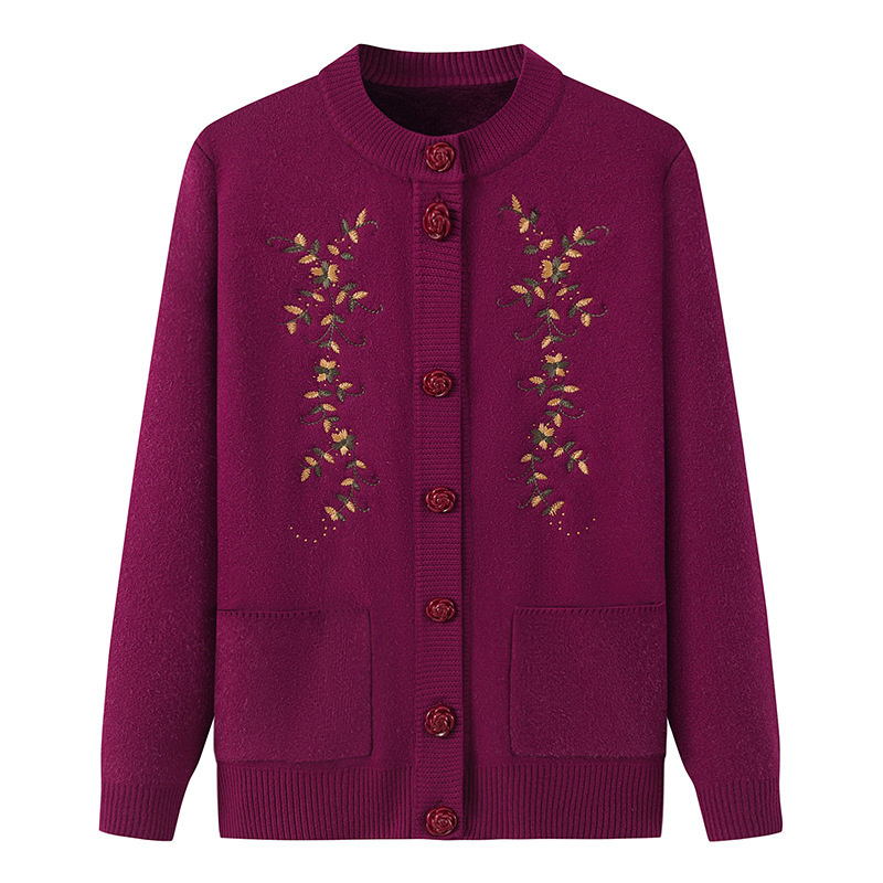Orta yaş kadın örme hırka ceke - Embroidery Thread Yarn incelemesi ve fiyatı