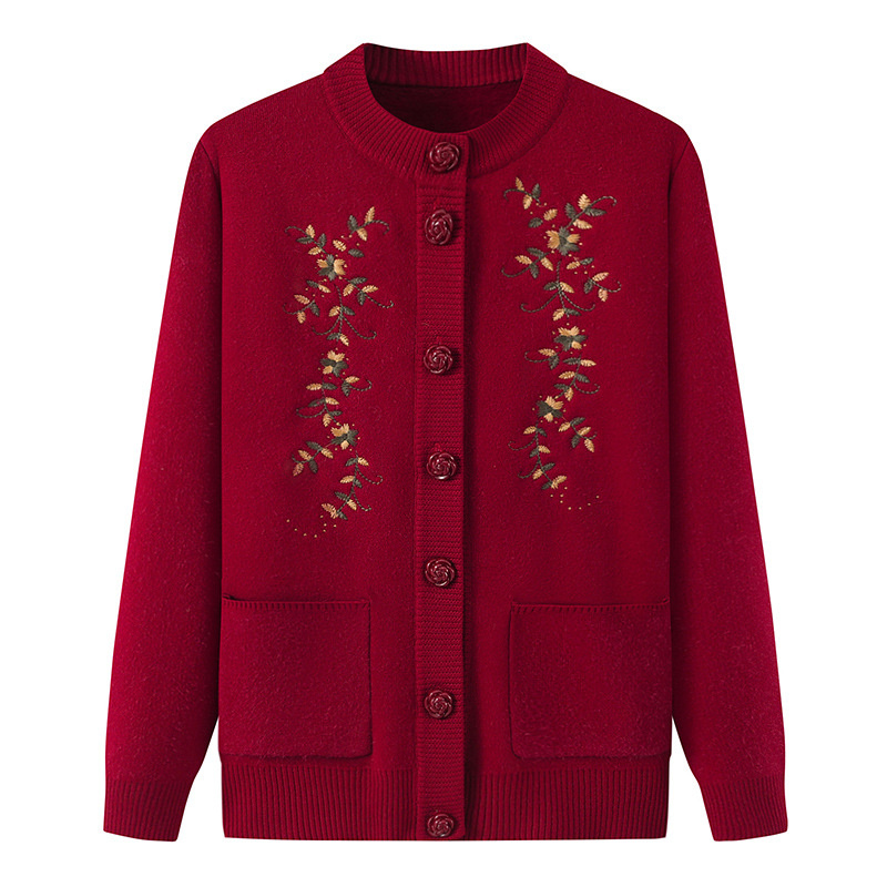 Orta yaş kadın örme hırka ceke - Embroidery Thread Yarn incelemesi ve fiyatı