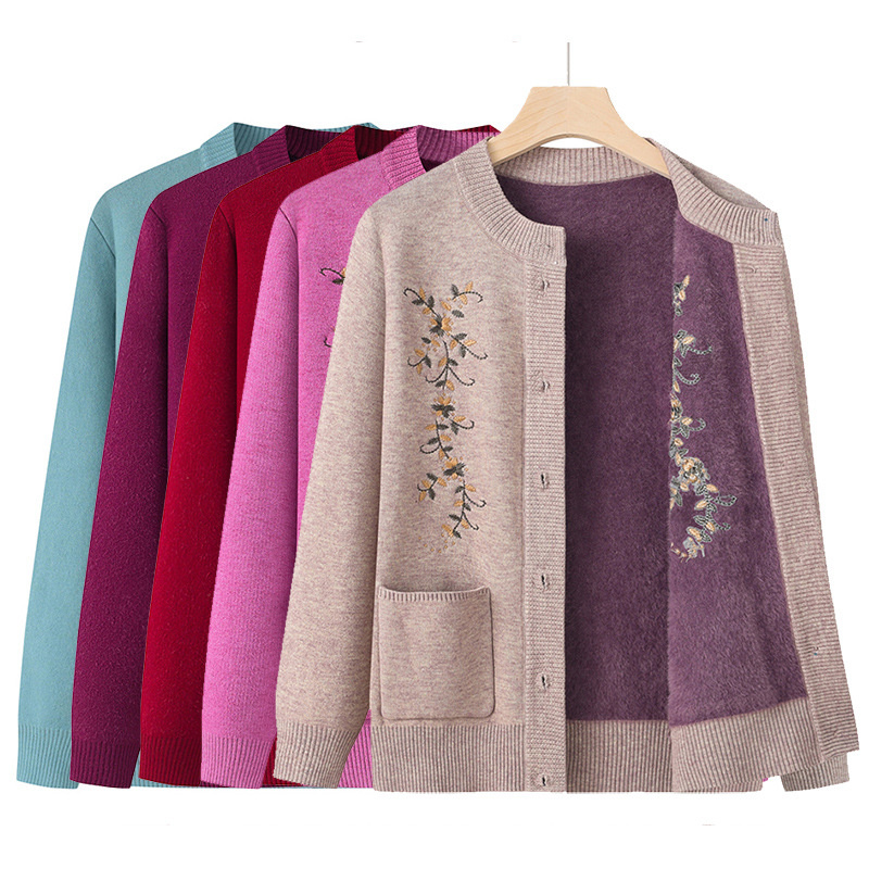Orta yaş kadın örme hırka ceke - Embroidery Thread Yarn incelemesi ve fiyatı