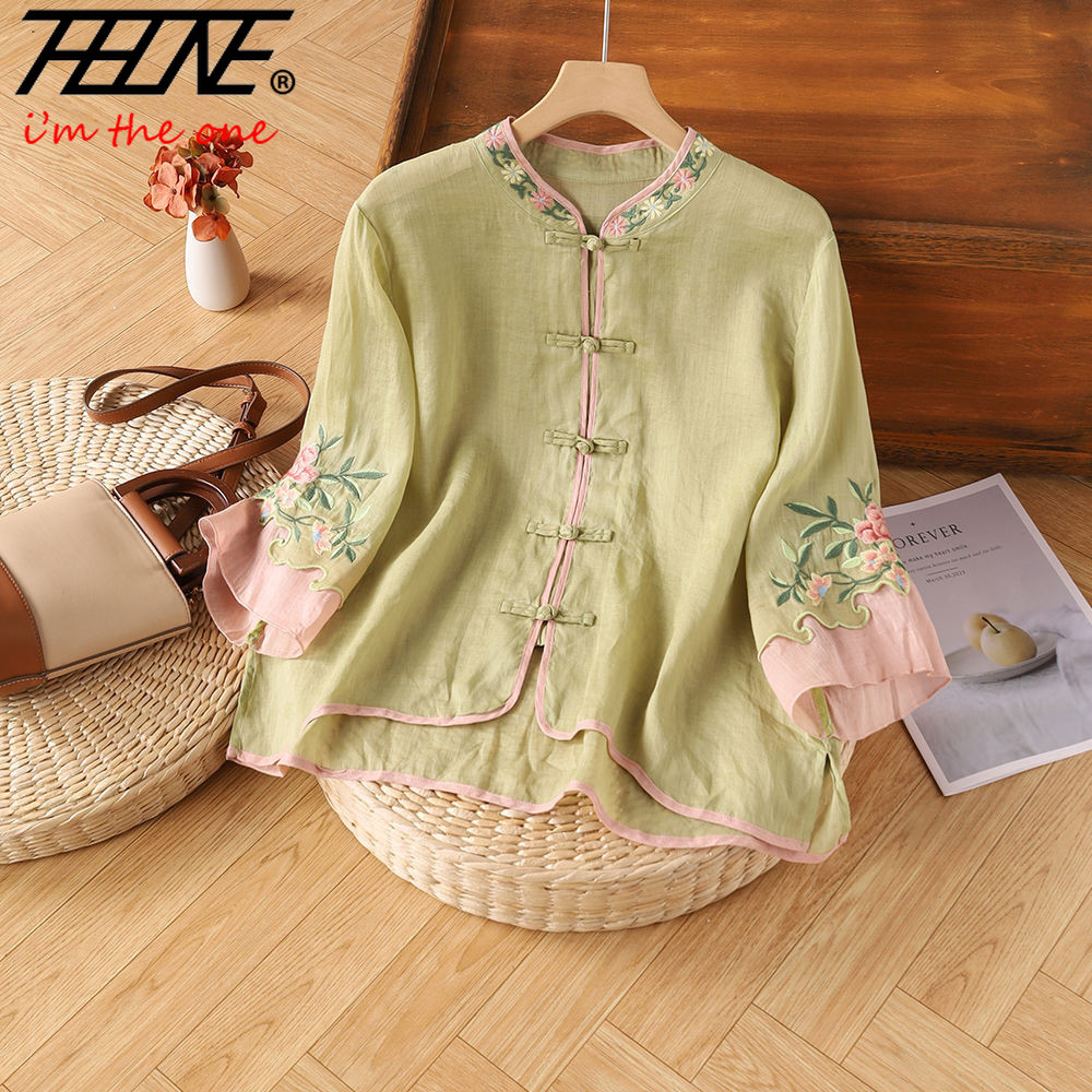 THHONE Nakış Bluz Gömlek kadın - Embroidery Baju incelemesi ve fiyatı