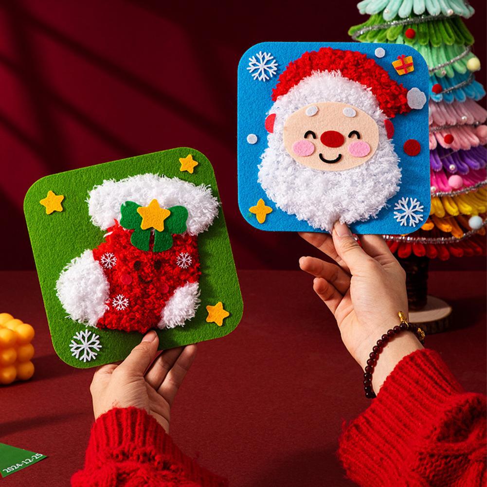 20 cm DIY Noel Nakış Kiti Yeni - Embroidery Xmas Stocking incelemesi ve fiyatı