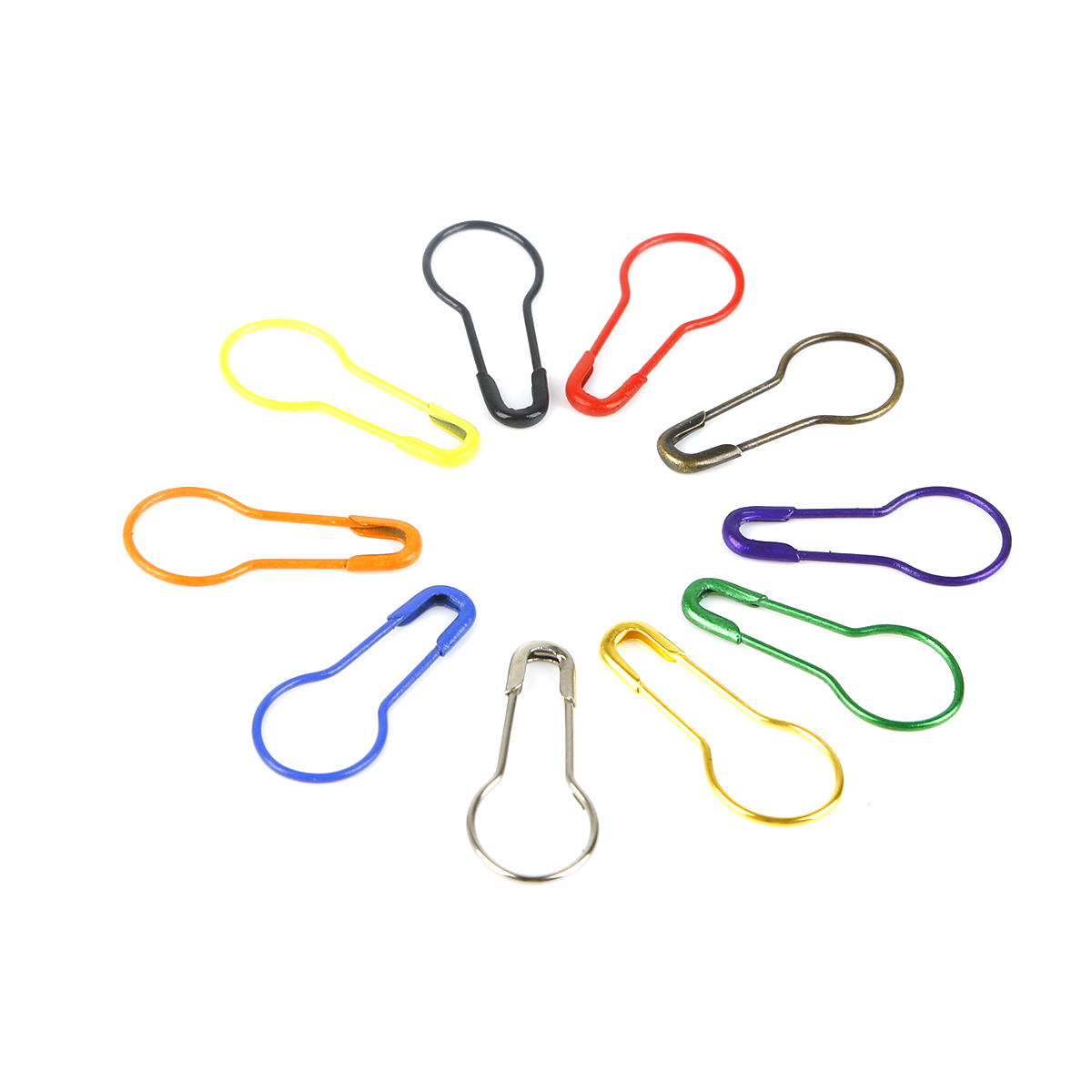 100 adet/grup Renkli Örgü Tığ  - Stitch Marker Ring incelemesi ve fiyatı