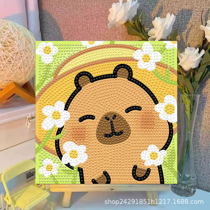 Karikatür Capibala Kristal Elm - Embroidery Frame incelemesi ve fiyatı