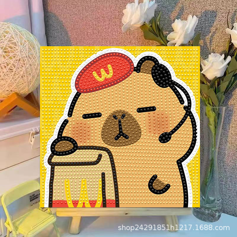 Karikatür Capibala Kristal Elm - Embroidery Frame incelemesi ve fiyatı