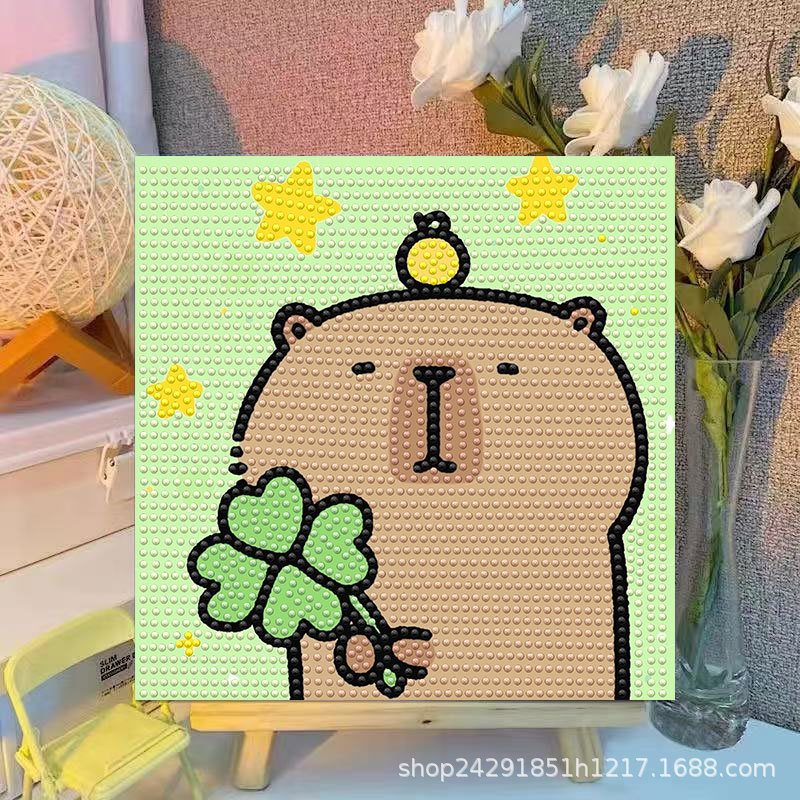 Karikatür Capibala Kristal Elm - Embroidery Frame incelemesi ve fiyatı